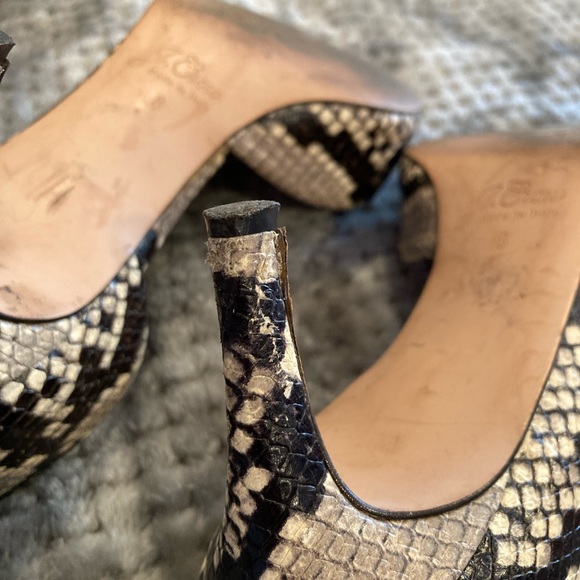 J. Crew Lucie pumps in snake-embossed leather NEED REPAIR - Picture 8 of 8
